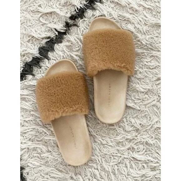 Jenni Kayne Shearling Slides size 39 - Picture 1 of 5